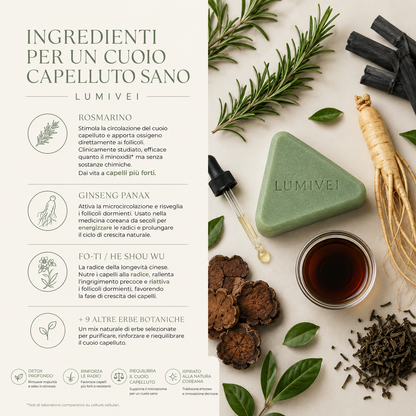 Lumivei — La Barra Coreana per i Capelli™