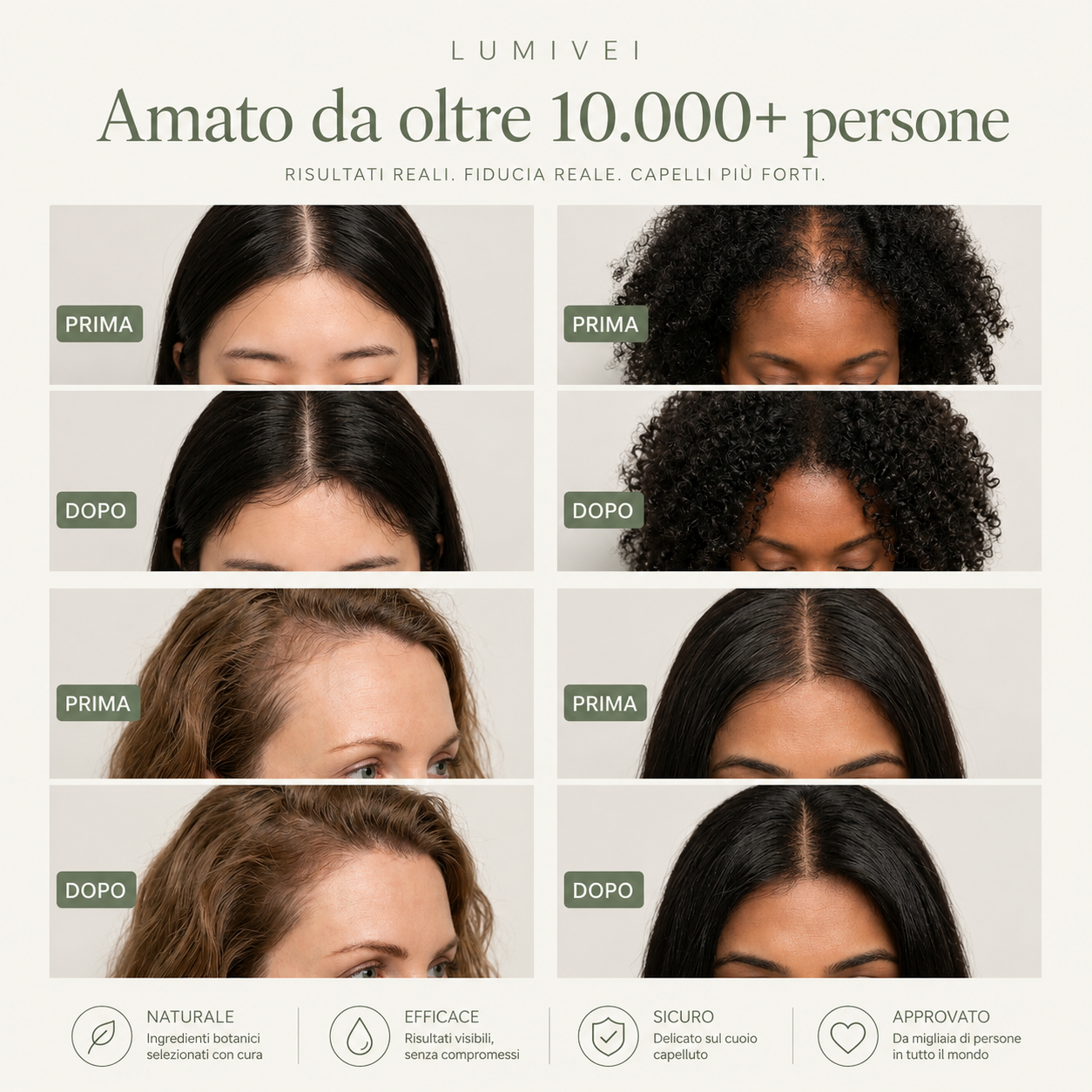 Lumivei — La Barra Coreana per i Capelli™